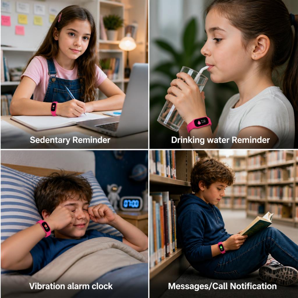 Premium Waterproof Kids Fitness Tracker & Smartwatch