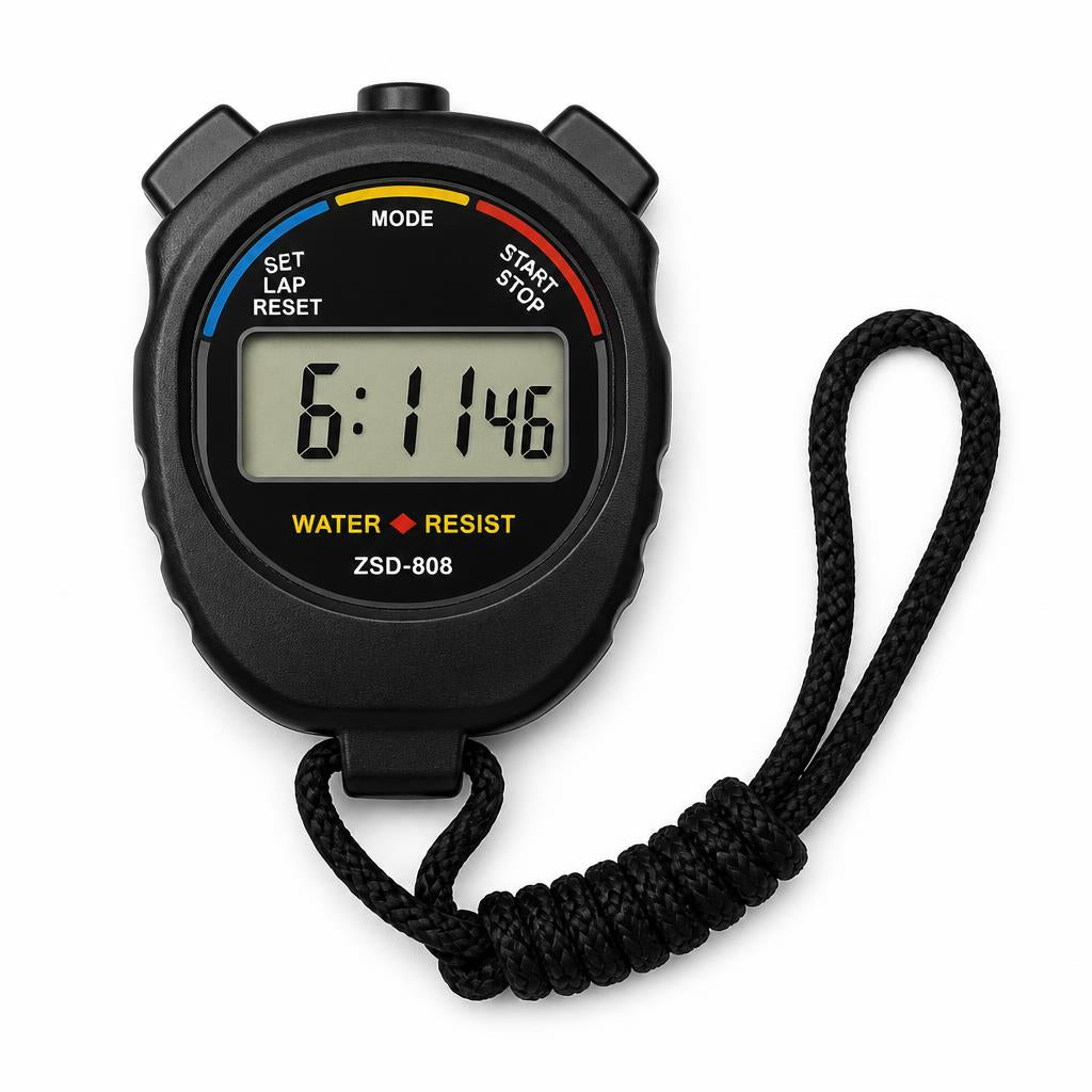 Premium Digital Sports Stopwatch & Chronograph Counter (2-Piece Set)